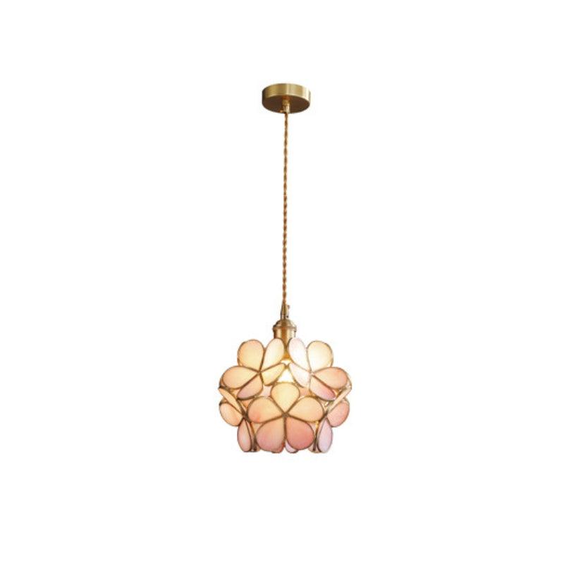 Cherry Blossoms | Glass Color Petal Pendant Light