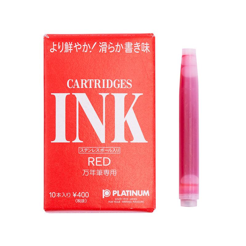 Platinum Dye Cartridge Ink-Red-1.2mlx10pcs/pack - Moku Park