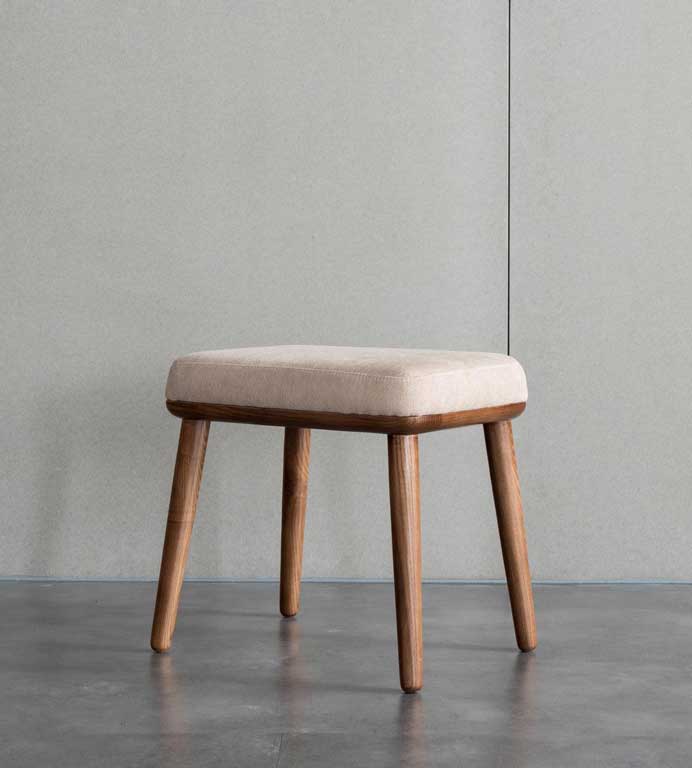 Rikuto - Solid Ash Wood & Cotton Armchair ｜ Reading Chair - www.zawearystocks.com