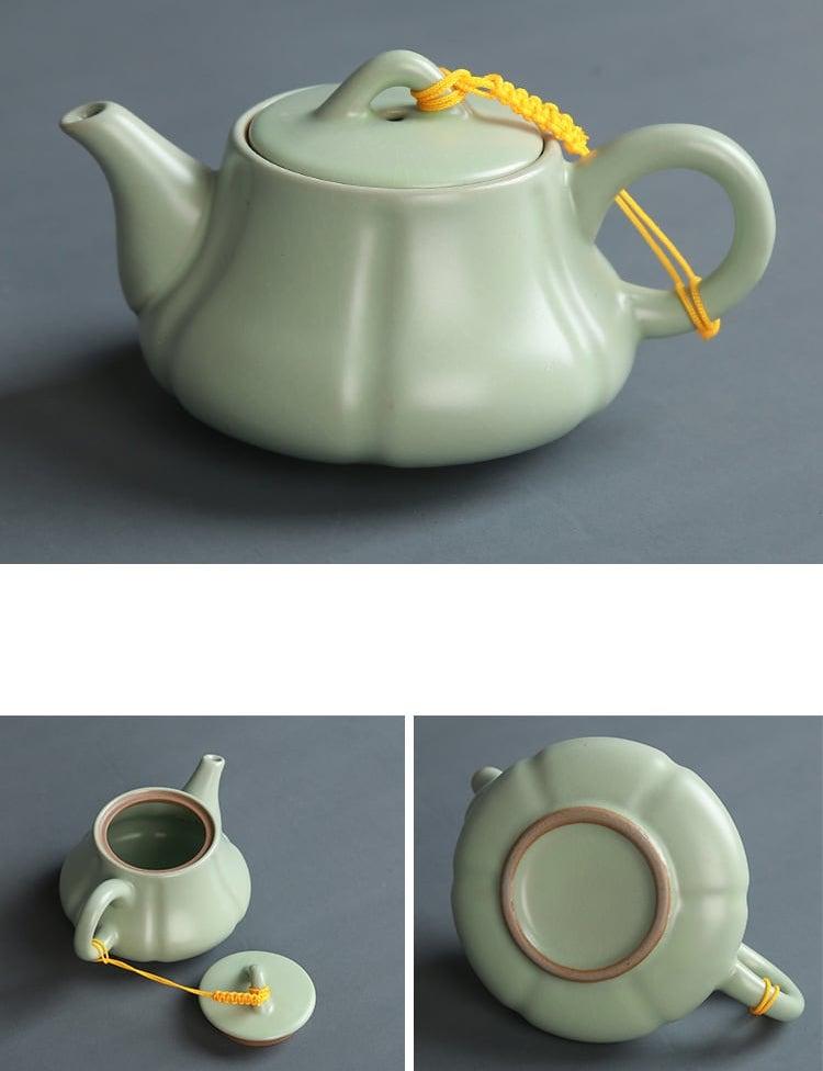 RU Cellar Ceramic Tea Set - 10 pcs - www.zawearystocks.com