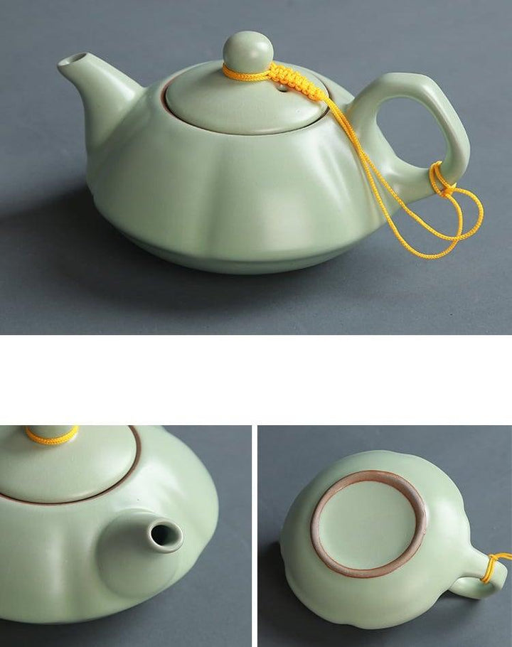 RU Cellar Ceramic Tea Set - 10 pcs - www.zawearystocks.com