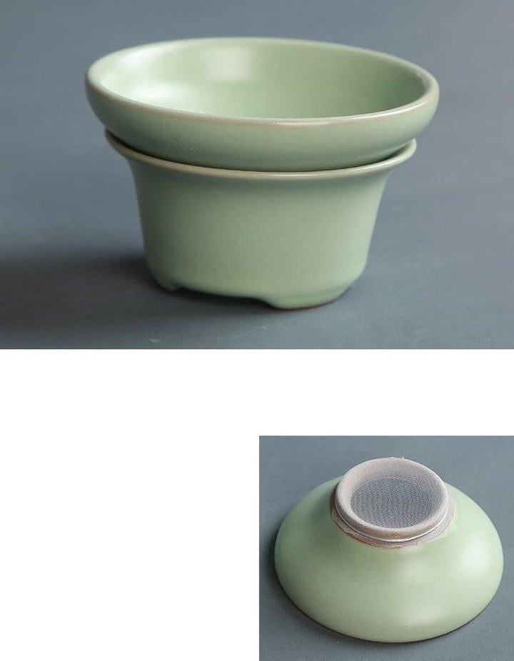 RU Cellar Ceramic Tea Set - 10 pcs - www.zawearystocks.com