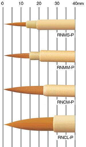 Sakura Nylon Round Brushes - For Professional Design - Moku Park