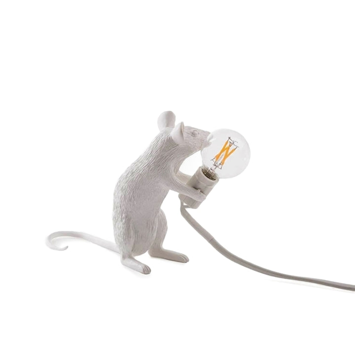 Resin Mouse Decorative Lamp