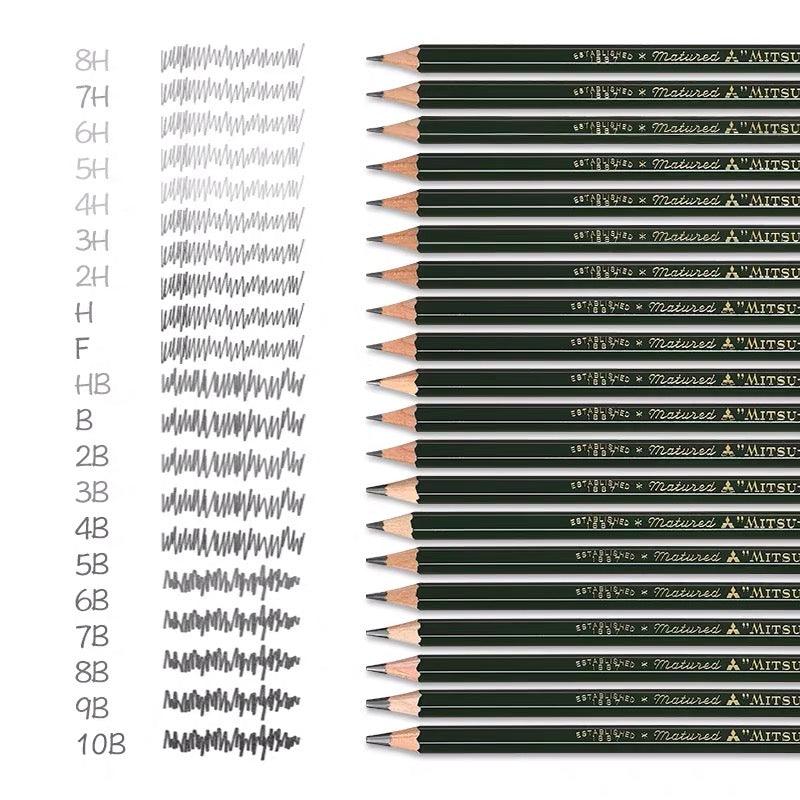 Uni 9800 pencil-Set of 12 - Moku Park