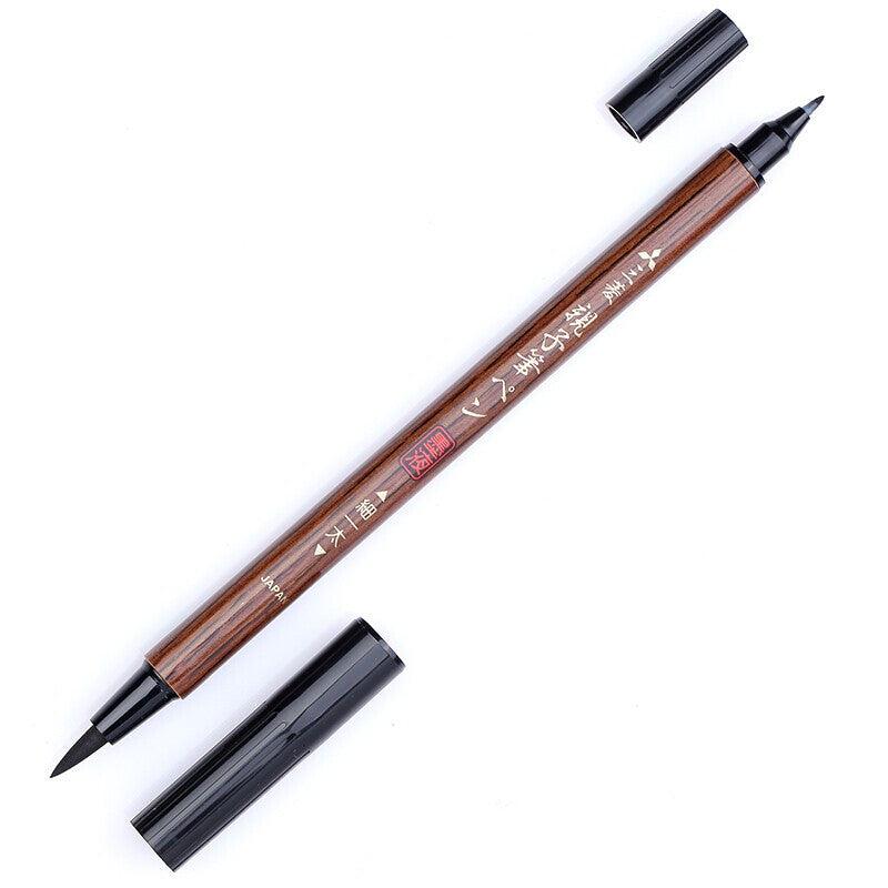 Uni Double-Sided Calligraphy Brush pen - Moku Park