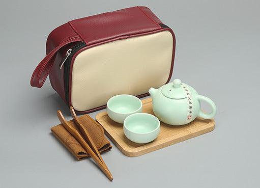 Portable Ceramic Kung Fu Tea Set - www.zawearystocks.com